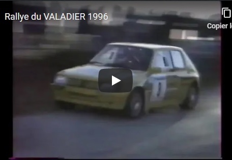 Rallye du VALADIER 1996